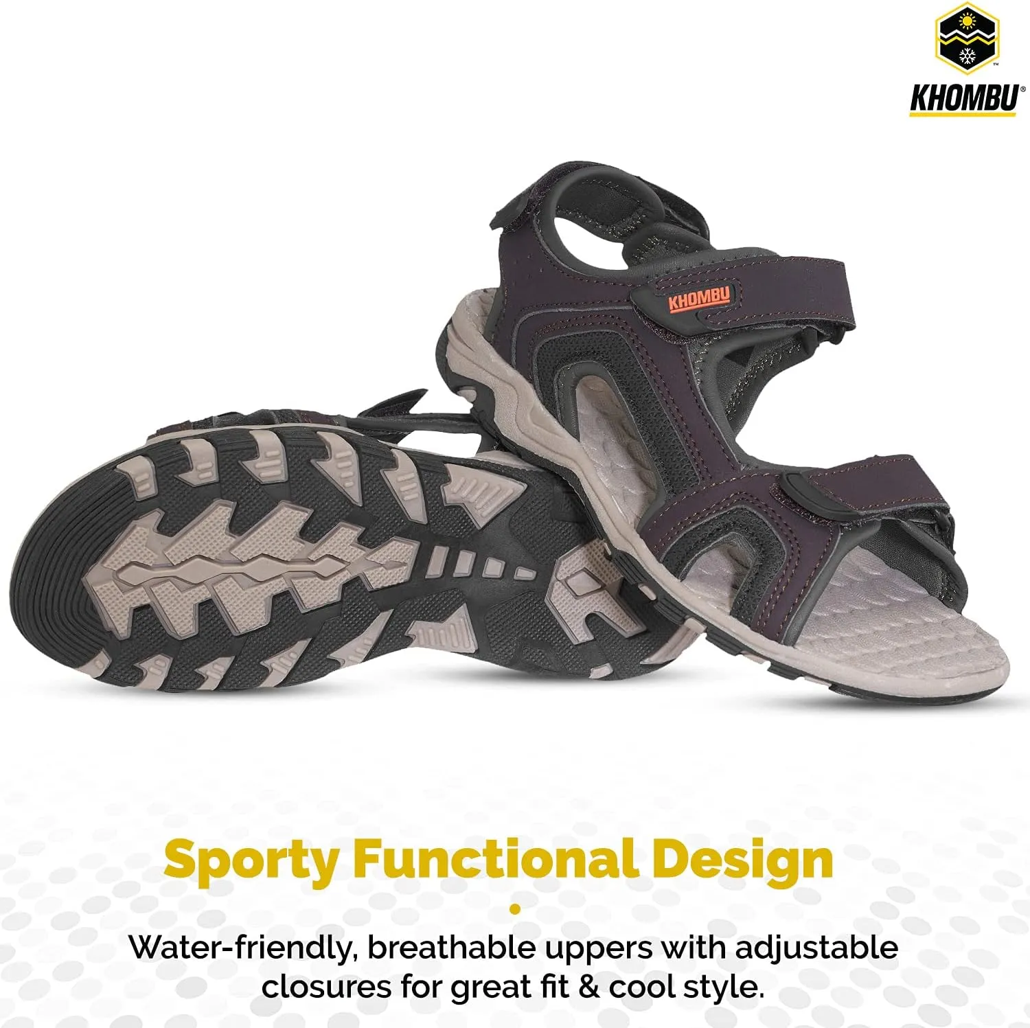 Khombu Boy's Open Toe Sandal