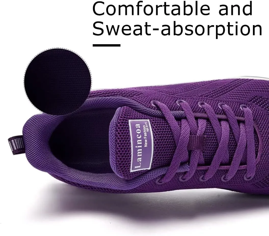 Lamincoa Womens Air Running Shoes Lightweight Women Sneakers Air Cushion Walking Tennis Shoes for Women