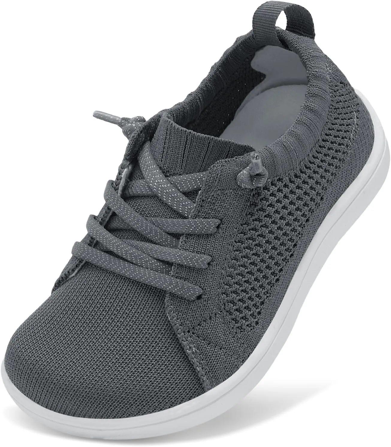 LeIsfIt Toddler Shoes Girls Boys Wide Shoes Kids Zero Drop Minimalist Sneakers Barefoot Slip on Tennis Sneakers
