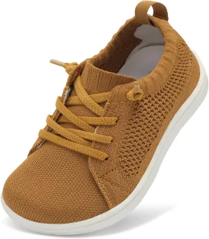 LeIsfIt Toddler Shoes Girls Boys Wide Shoes Kids Zero Drop Minimalist Sneakers Barefoot Slip on Tennis Sneakers