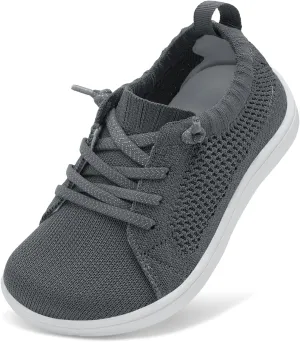 LeIsfIt Toddler Shoes Girls Boys Wide Shoes Kids Zero Drop Minimalist Sneakers Barefoot Slip on Tennis Sneakers