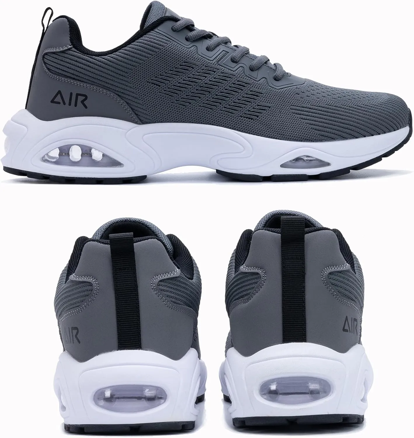 MAFEKE Running Shoes for Men Air Tennis Walking Sneakers Athletic Gym Comfortable Non Slip Workout Cross Training Breathable Fashion Shoe Size 7-13