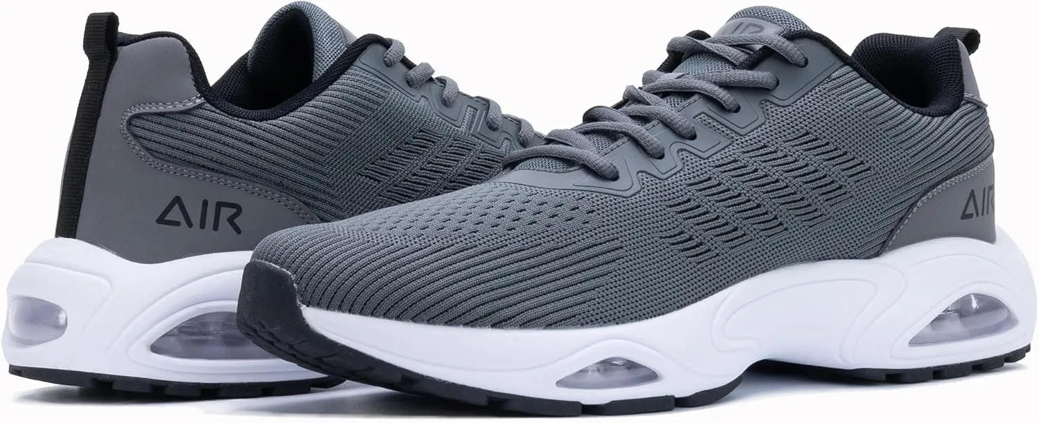 MAFEKE Running Shoes for Men Air Tennis Walking Sneakers Athletic Gym Comfortable Non Slip Workout Cross Training Breathable Fashion Shoe Size 7-13