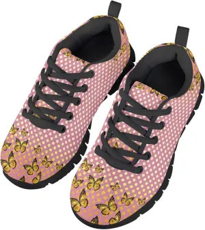 MARSVOVO Boys Girls Walking Shoes Non Slip Flexible Athletic Lightweight Breathable Printed Kids Running Shoes Most Comfortable Black White Sole Casual Fashion Non Slip Sport Kids Sneakers