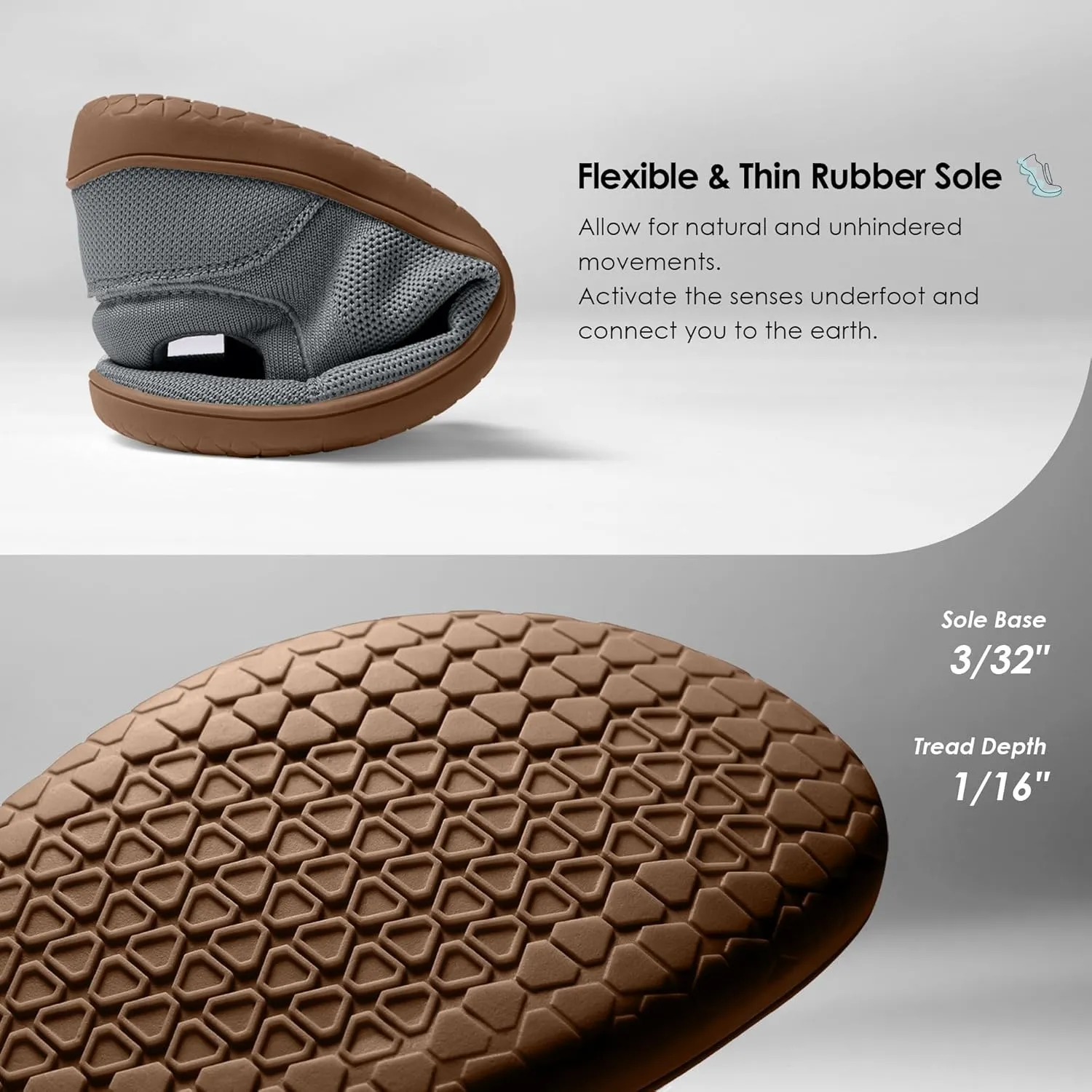 Mens Barefoot Shoes Lightweight Walking Shoes Wide Toe Box Flexible Zero Drop Sneakers for Men Summer Minimalist Casual Shoes