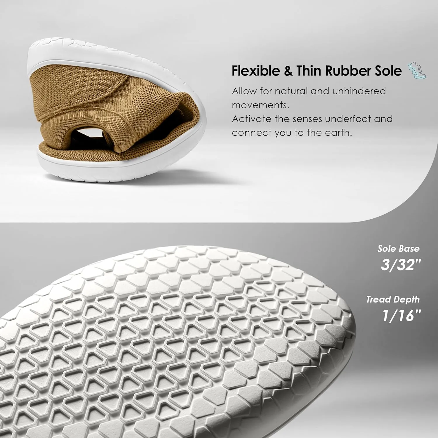 Mens Barefoot Shoes Lightweight Walking Shoes Wide Toe Box Flexible Zero Drop Sneakers for Men Summer Minimalist Casual Shoes