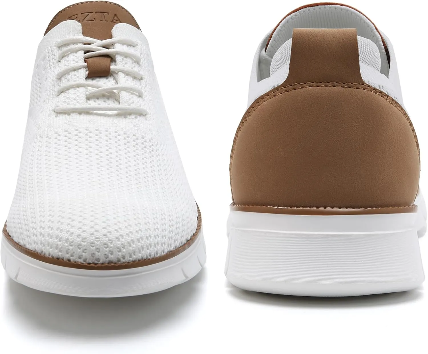 Men's Casual Dress Oxfords Sneakers Business Mesh Breathable Lightweight Walking Shoes Tennis Comfortable