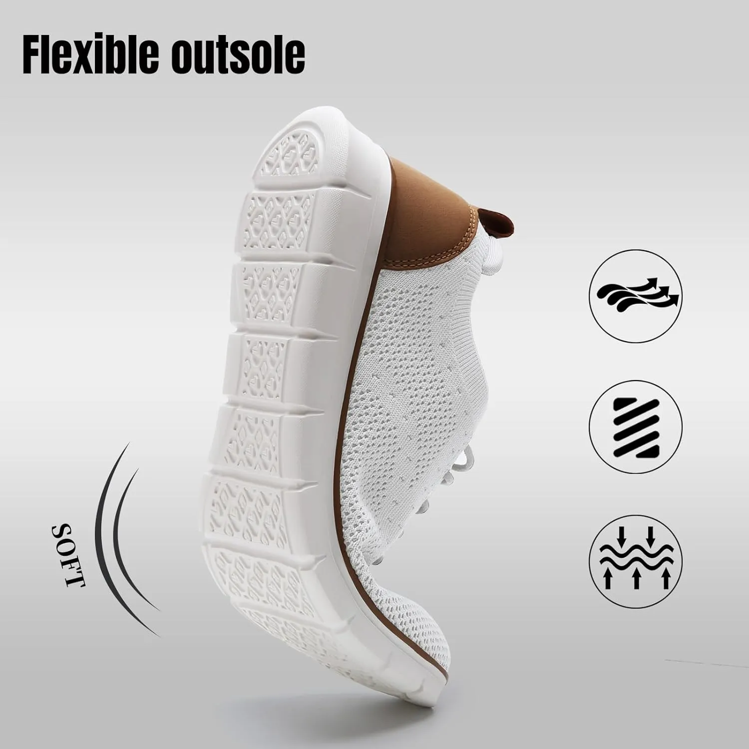 Men's Casual Dress Oxfords Sneakers Business Mesh Breathable Lightweight Walking Shoes Tennis Comfortable