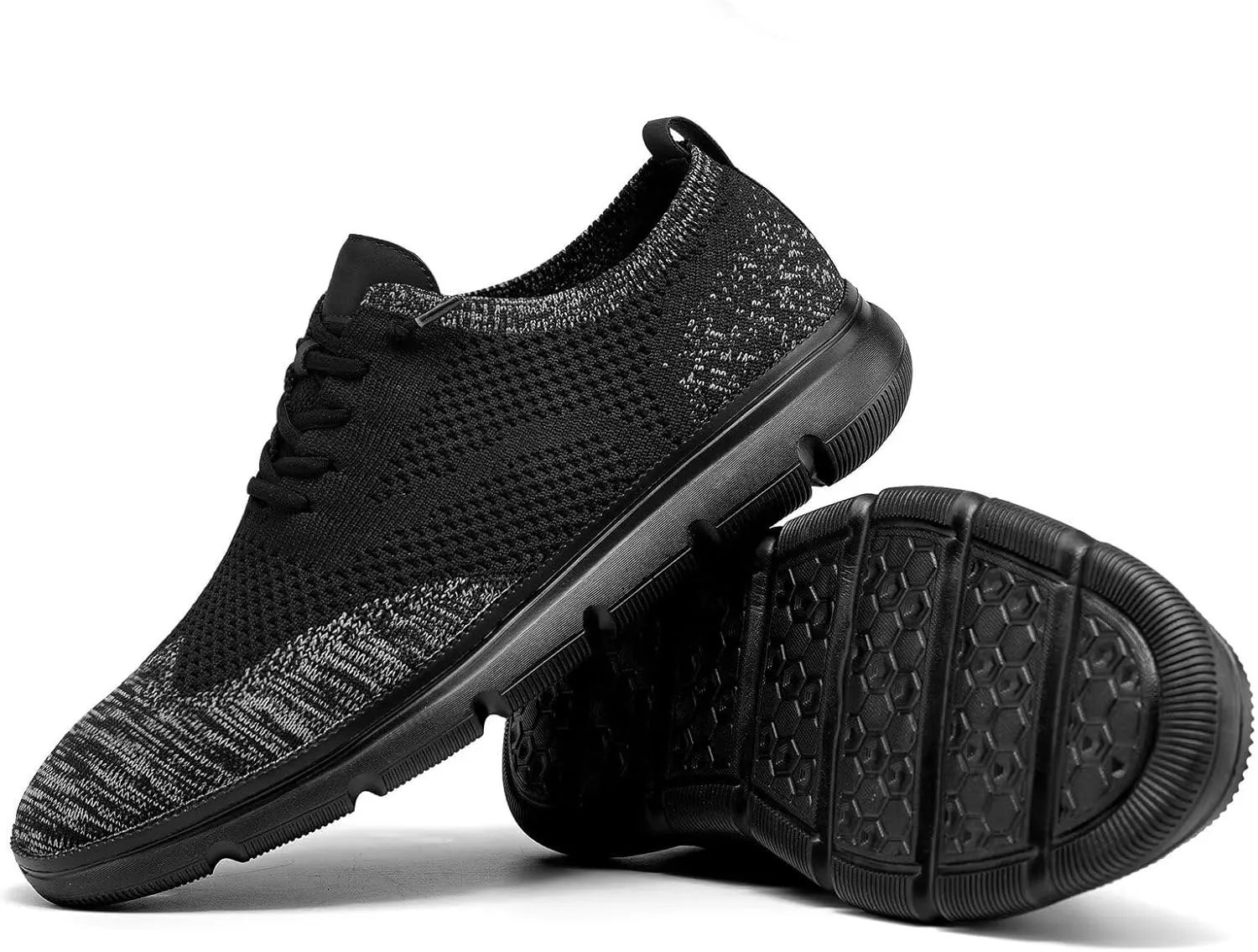Mens Casual Dress Sneakers Fashion Walking Mesh Oxfords Shoes Business Work Lightweight Soft Sole