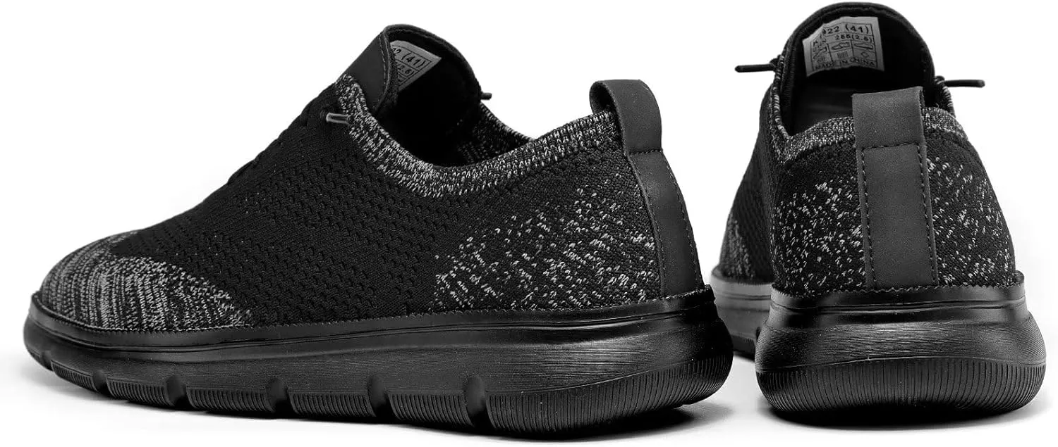 Mens Casual Dress Sneakers Fashion Walking Mesh Oxfords Shoes Business Work Lightweight Soft Sole