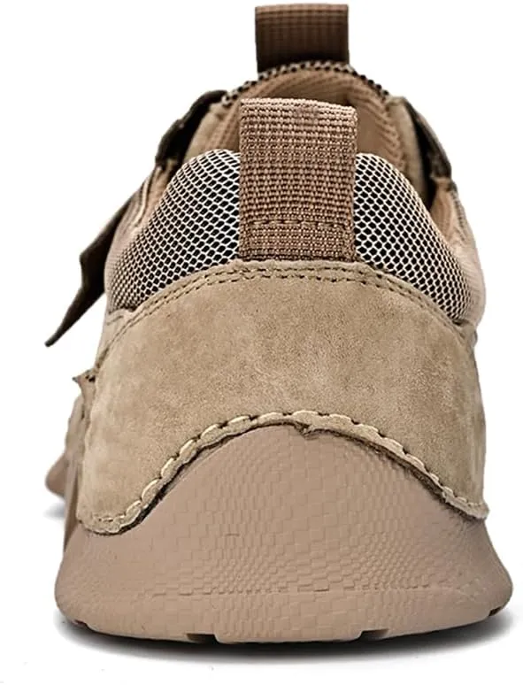 Mens Leather Casual Shoes Handmade Fashion Sneakers Loafers Lightweight Dress Walking Driving Shoes for Men