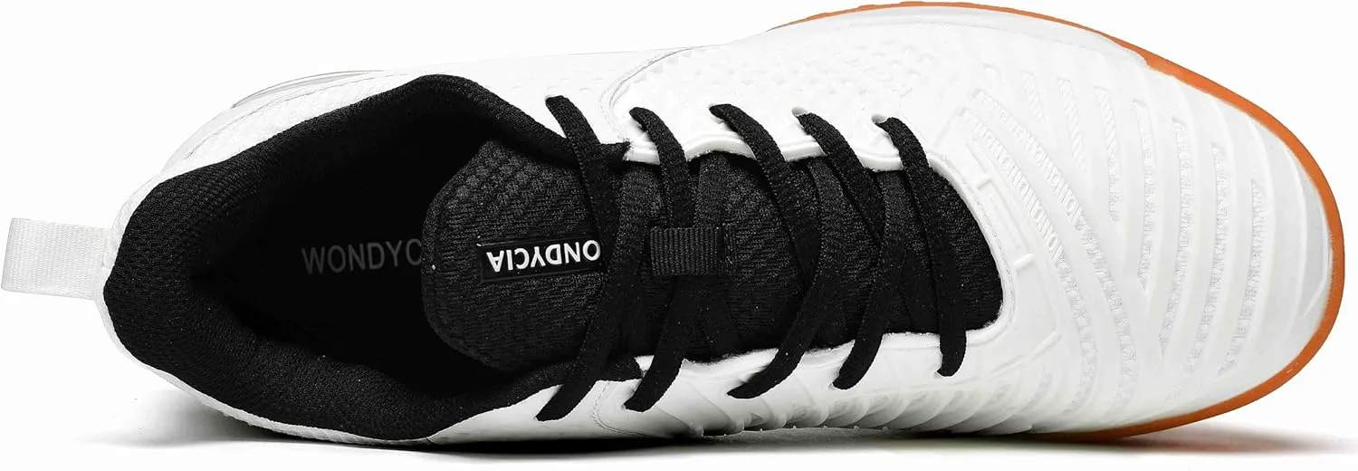 Men's Tennis Shoes - Air-Cushion Technology Non-Slip Sole | Lightweight & Flexible Design | Durable Abrasion-Resistant Court Sneakers for Men