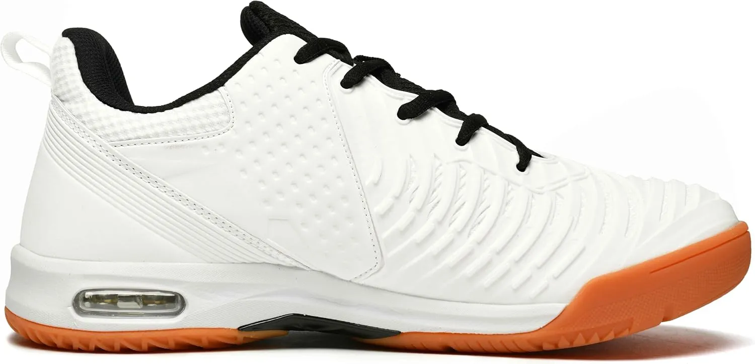 Men's Tennis Shoes - Air-Cushion Technology Non-Slip Sole | Lightweight & Flexible Design | Durable Abrasion-Resistant Court Sneakers for Men