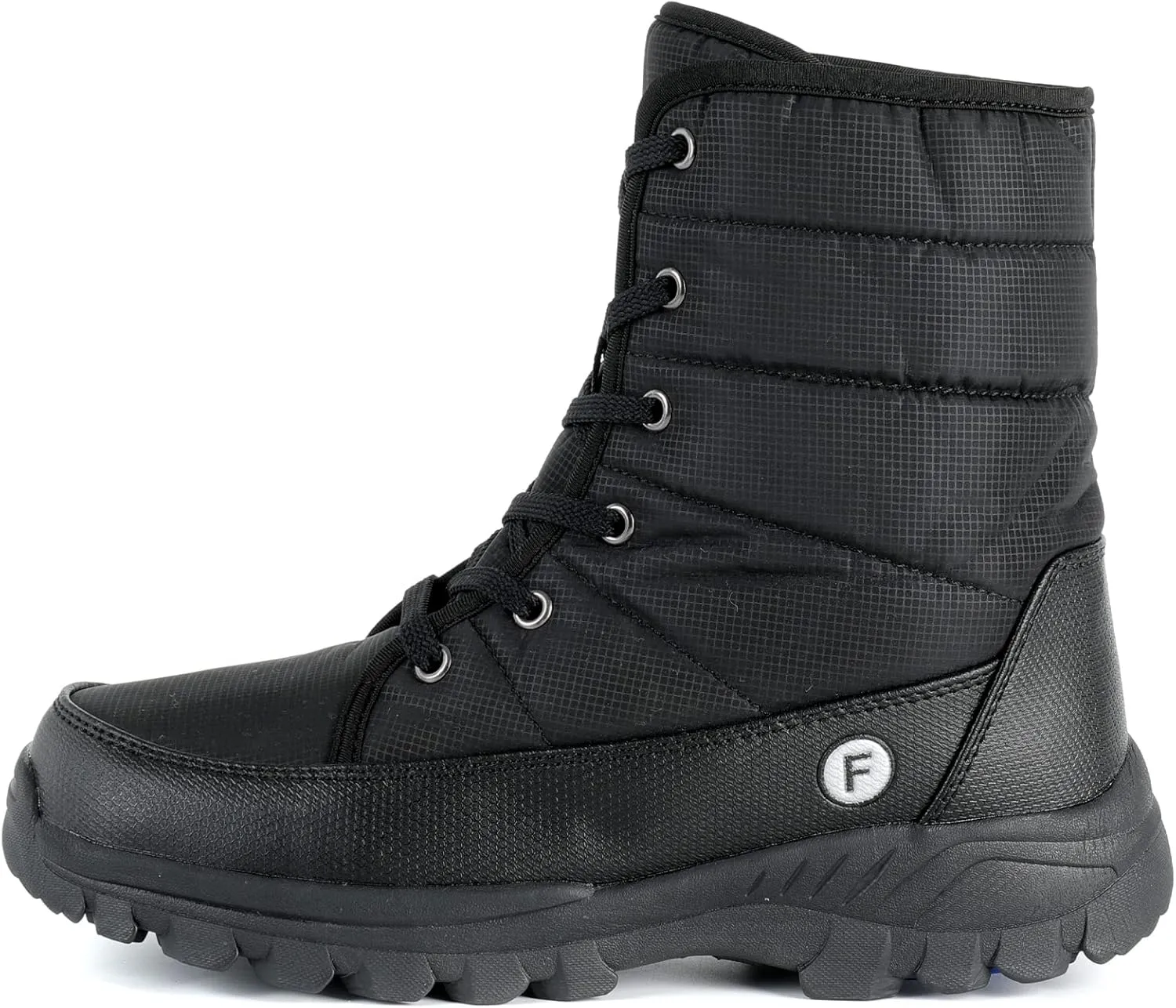 Men's Warm Winter Snow Boots Unisex Shoes Outdoor Anti-Slip Lightweight Cold Weather Boots