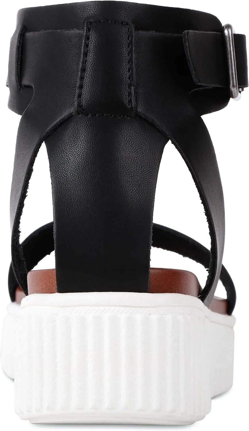 MIA Lunna Womens Open Toe Flatform Platform Sandals