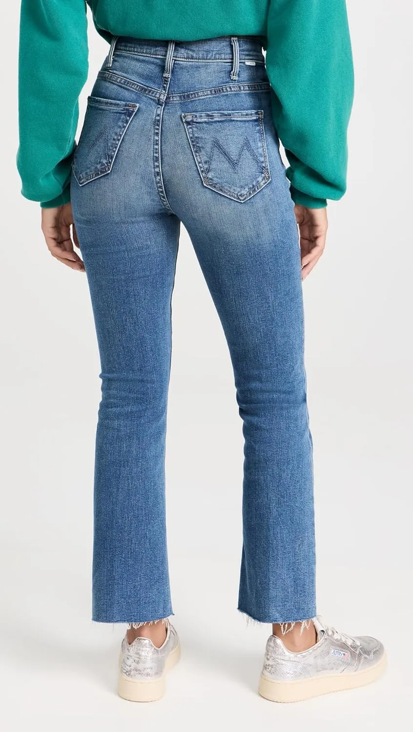 MOTHER Women's The Hustler Ankle Fray Jeans