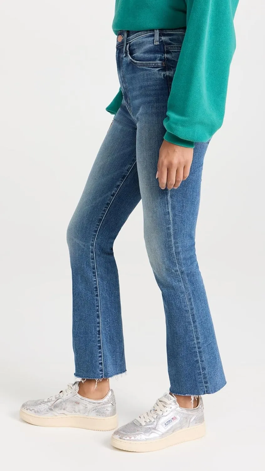 MOTHER Women's The Hustler Ankle Fray Jeans