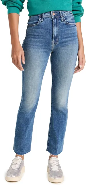 MOTHER Women's The Hustler Ankle Fray Jeans