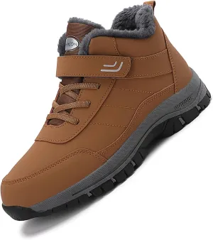 Orthoboots Pro - Ergonomic Winter Boots, Waterproof, Non-slip Cushioned Hiking Orthopedic Shoes, Unisex, Warm Hiking Orthopedic Boots