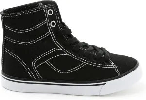 Pastry Cassatta Stretch Canvas Dance Sneakers, Black/White, Youth/Size 13