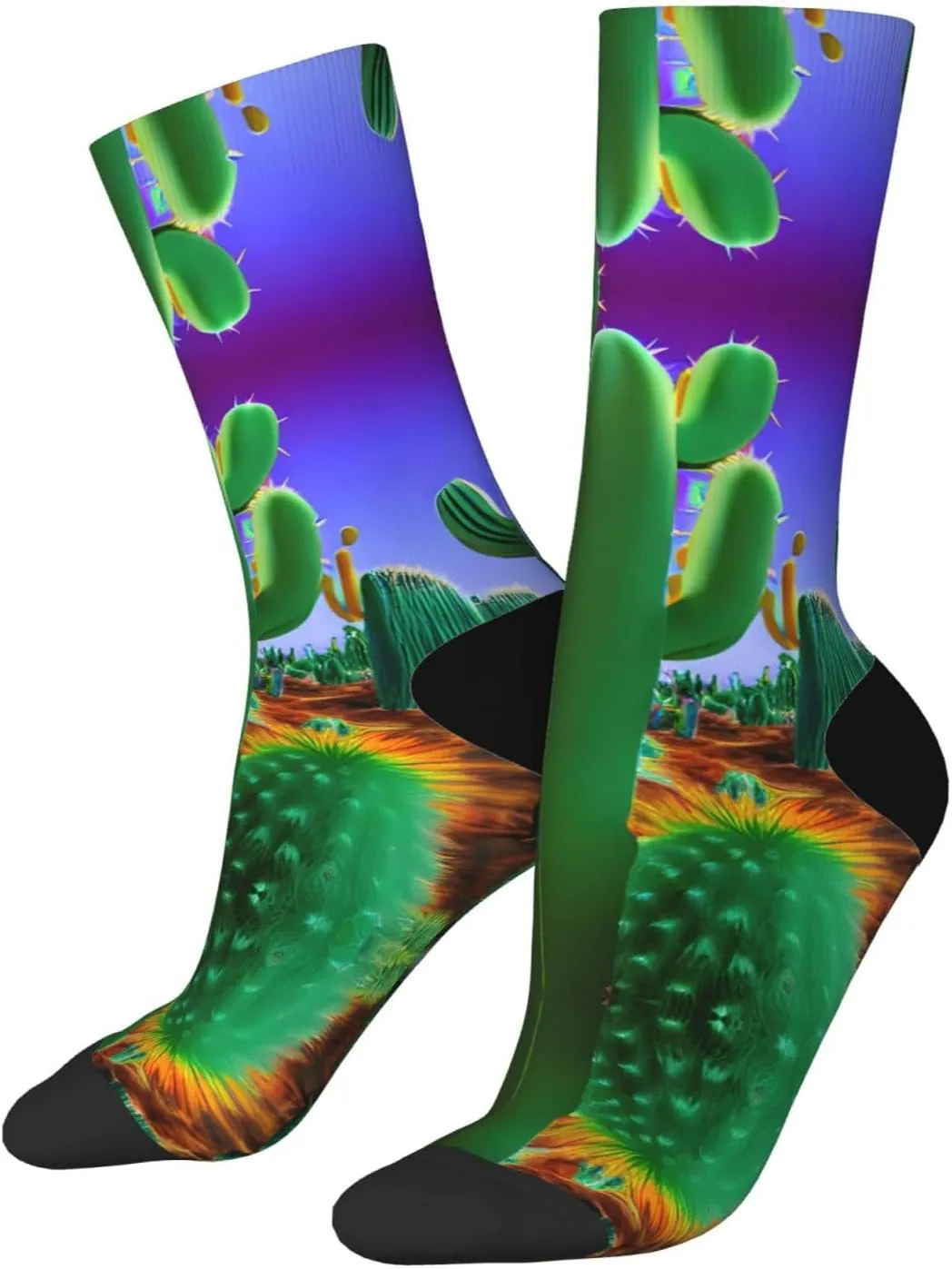 Purple Peacock pattern print Menâ€™s Socks, Vintage Winter Warm Socks for Women, Soft Cozy Socks, Thick Boots Socks