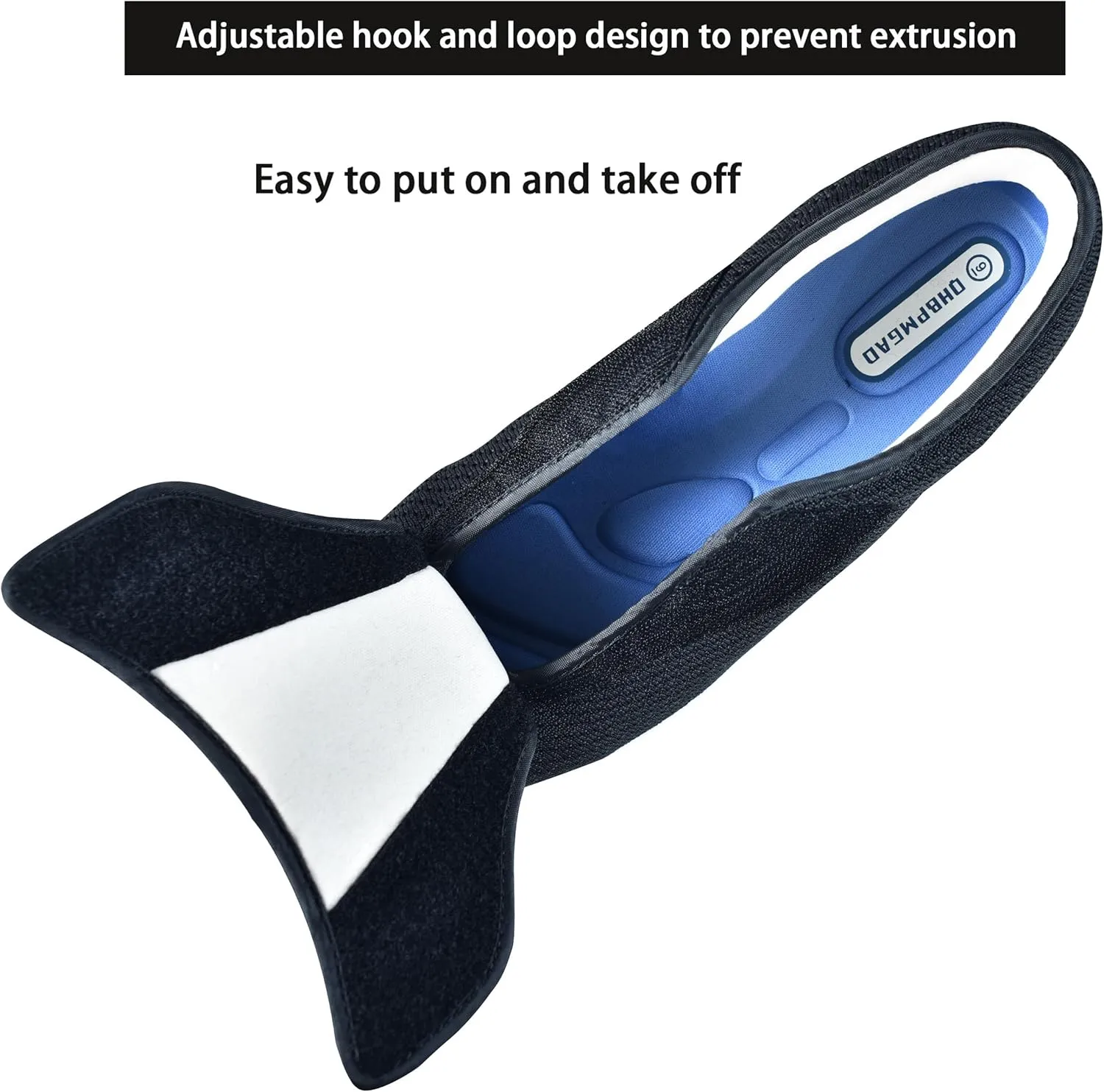 QHBPMGAD Mens Diabetic Shoes for Men Extra Wide Slip on Shoes for Swollen Feet Adjustable Hook and Loop Closure Anti-Slip Breathable Edema Walking Shoes