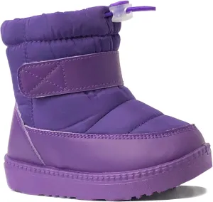 REDVOLUTION Kids Boots Toddler Girls Cute Butterfly Bow | PomPom PU leather Boot (Toddler/Small Kid)