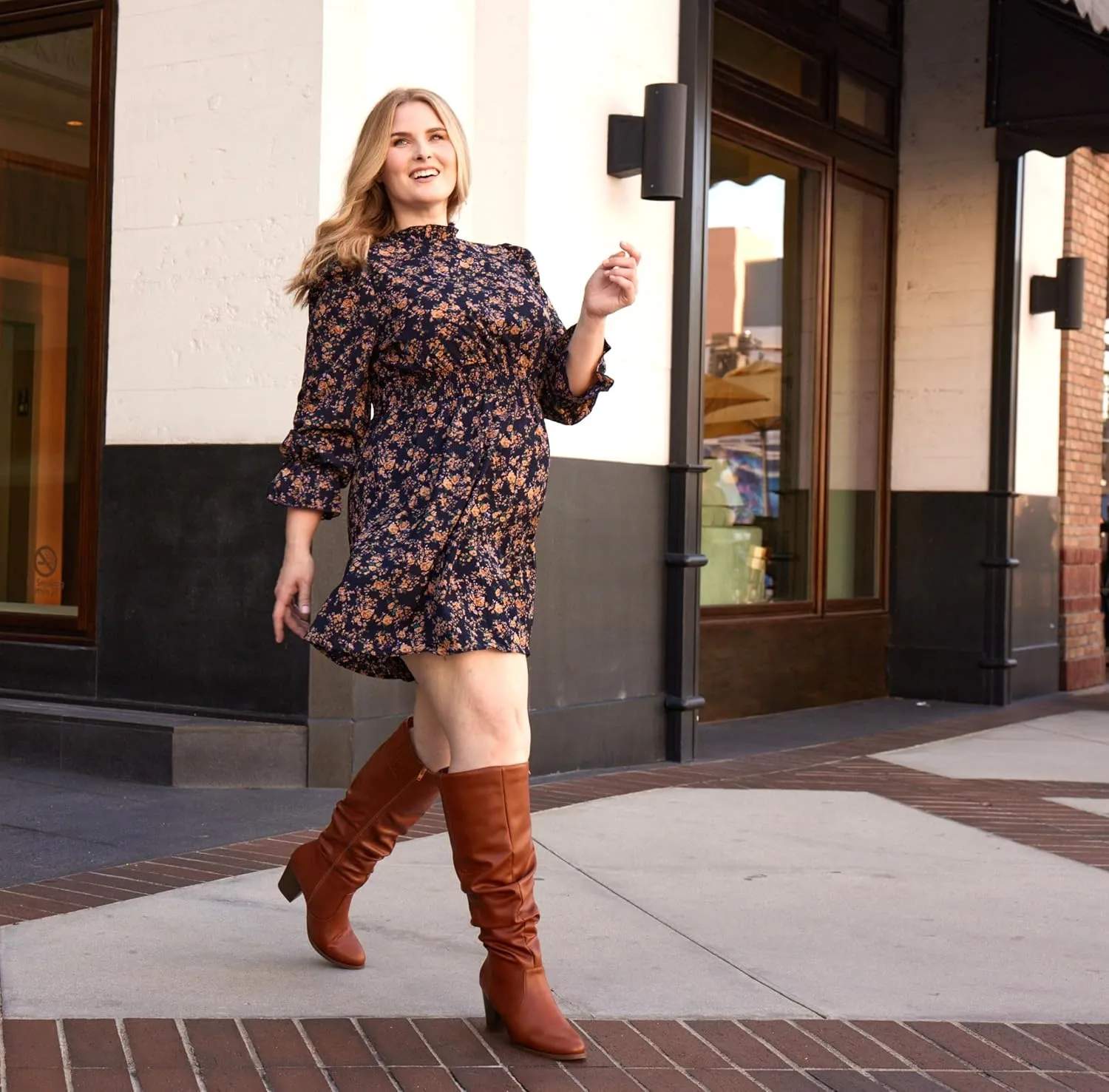 RF ROOM OF FASHION Women's WIDE CALF Slouchy Knee High Boots