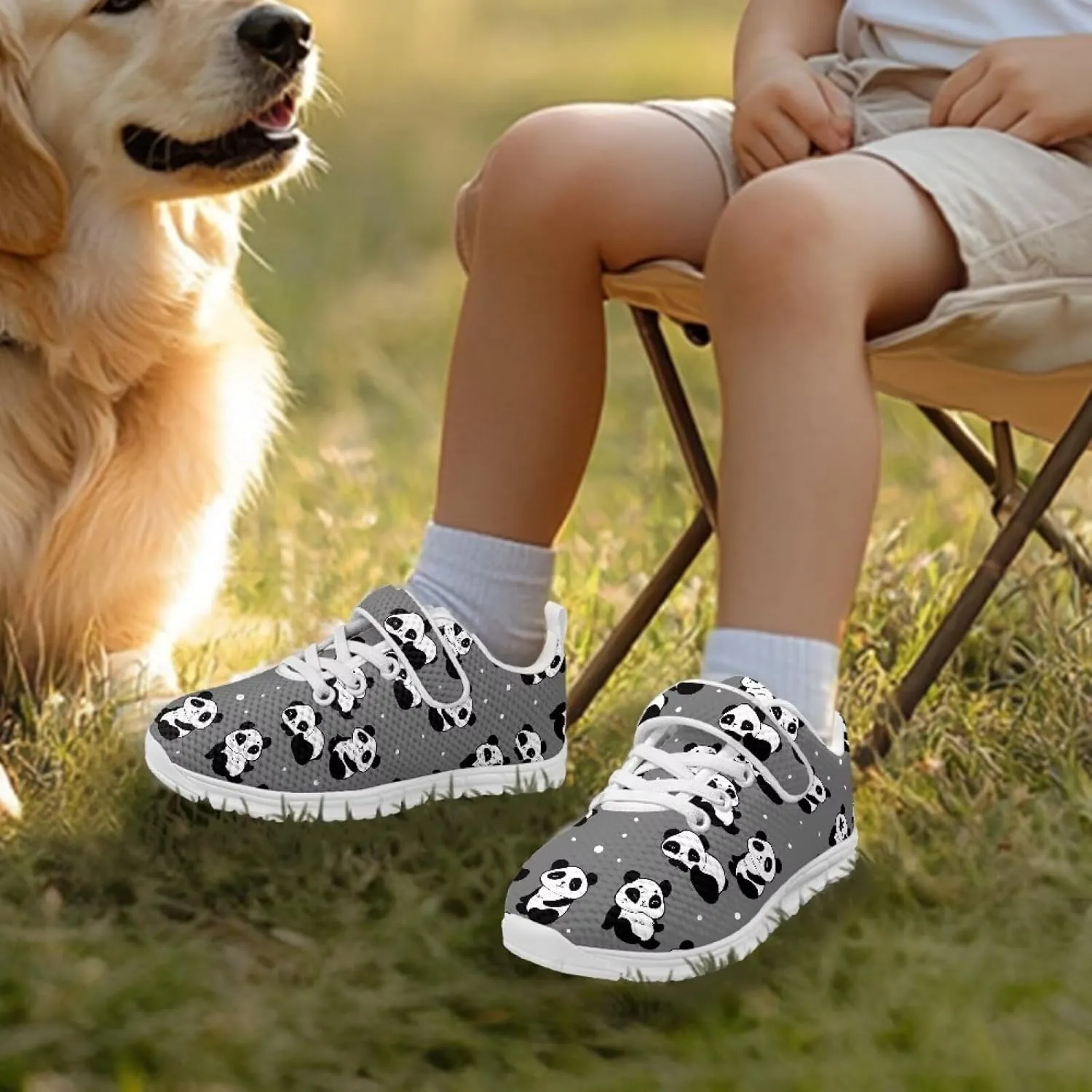 Showudesigns Kids Running Shoes for Girls Tennis School Shoes Boys Slip On Athletic Sneakers
