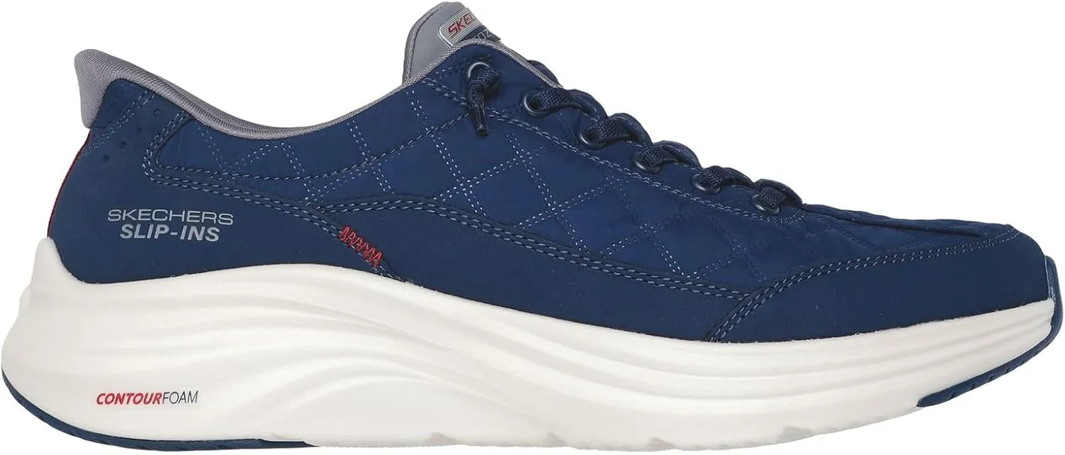 Skechers Men's Contour Foam Cozy Fit Hands Free Slip-in Sneaker