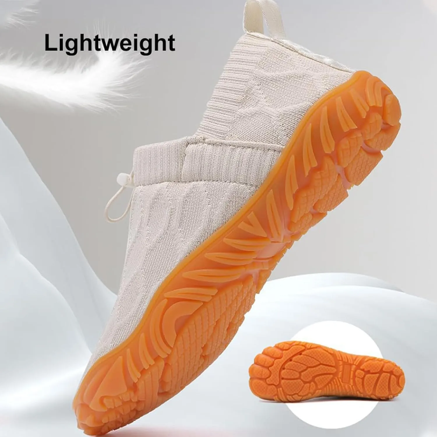 Slip On Barefoot Shoe for Men Women, Minimalist Comfortable Walking Barefoot Water Shoes Beach Outdoor Running Sneakers