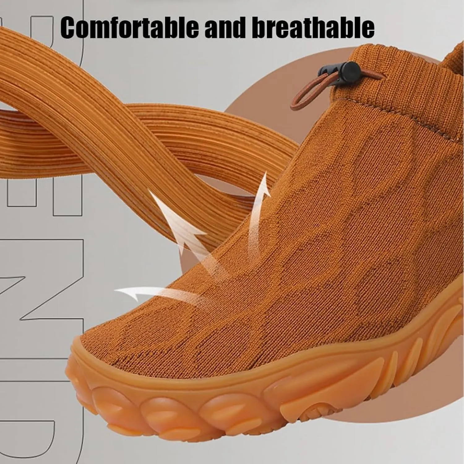 Slip On Barefoot Shoe for Men Women, Minimalist Comfortable Walking Barefoot Water Shoes Beach Outdoor Running Sneakers
