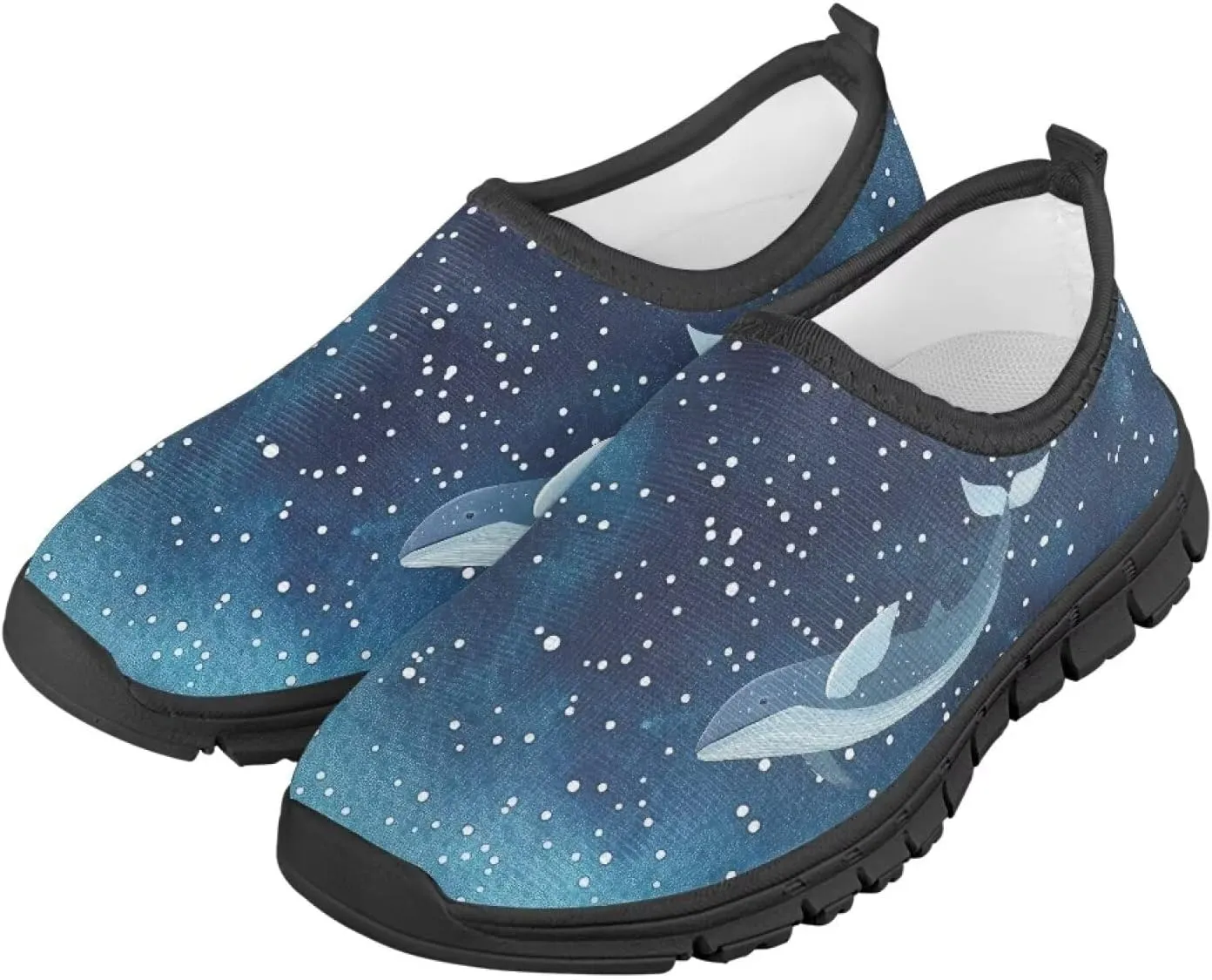 Slip On Walking Kids Sneakers Casual Loafers Non Slip Shoes Low Top Breathable Mesh Hiking Shoes Toddlers Black US 11-15