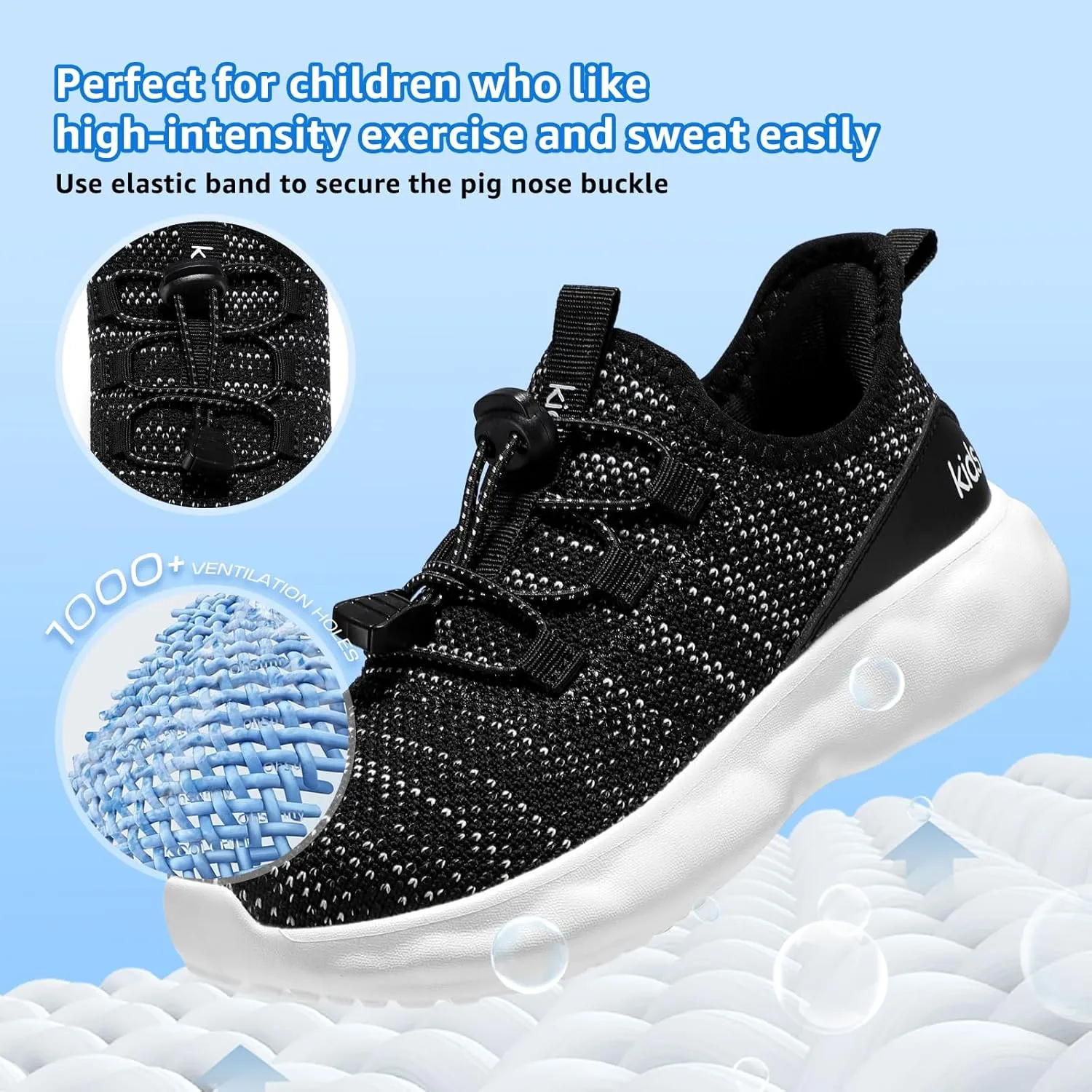 Sneakers for Girls Slip on Shoes Boys School Shoes