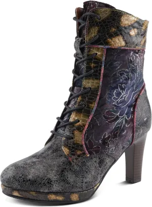 Spring Step L'Artiste Abra Women's Bold Bootie - Fierce Fashionista, Chic & Stand-Out Ankle Boots