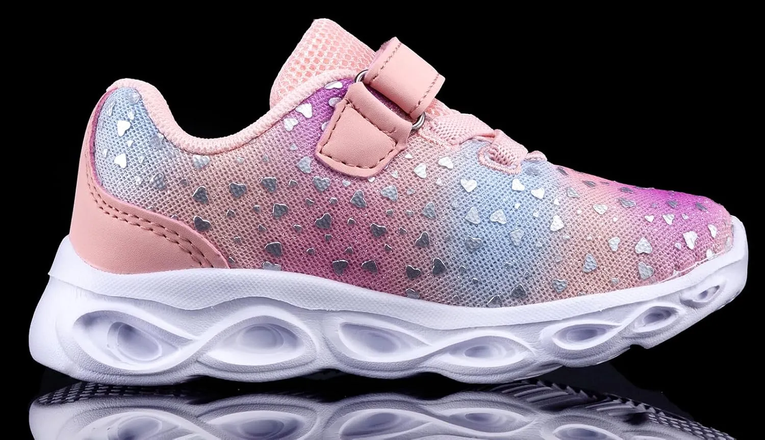 Toddler Girls Led Shoes Kids Light Up Sneakers