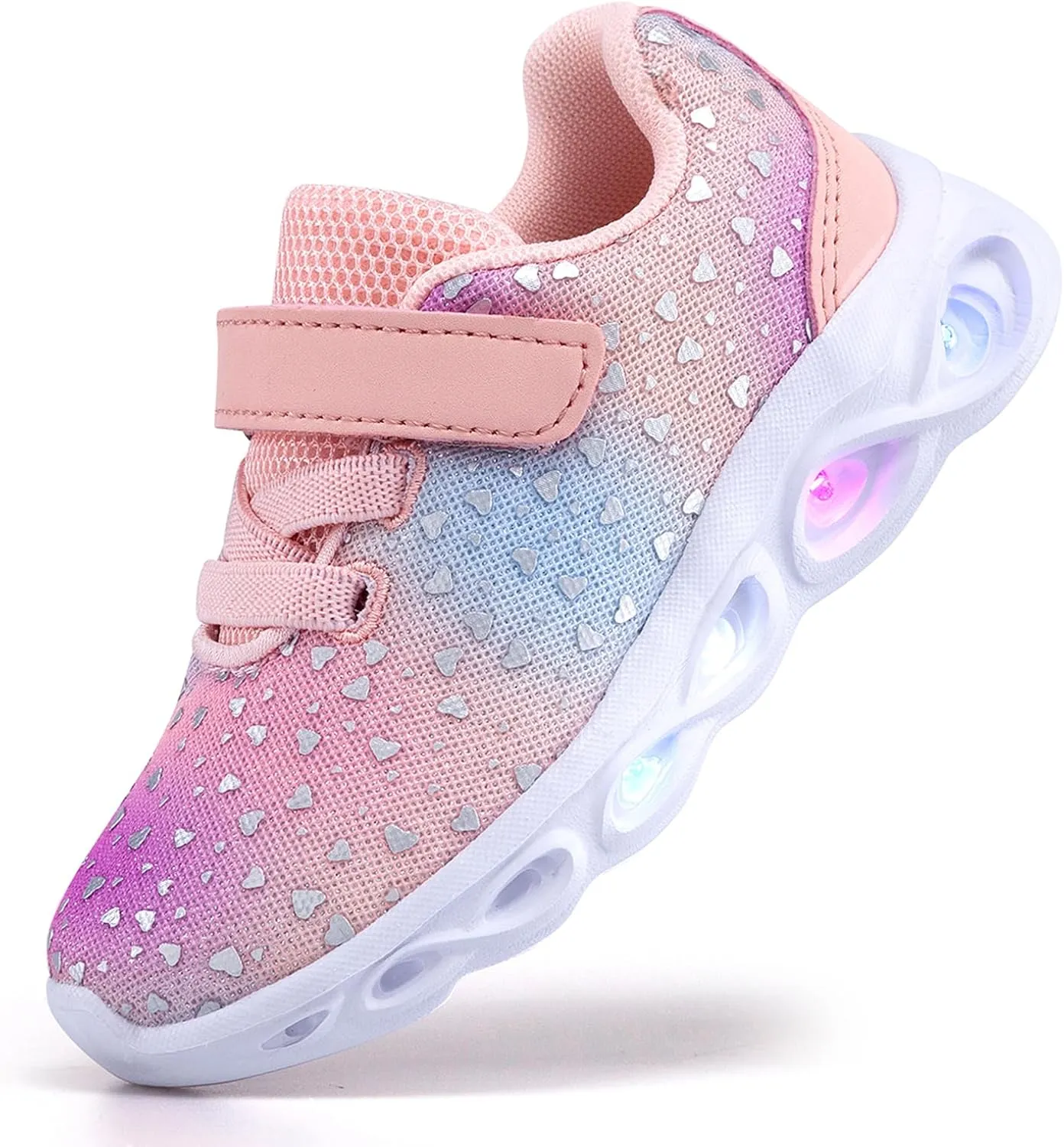 Toddler Girls Led Shoes Kids Light Up Sneakers
