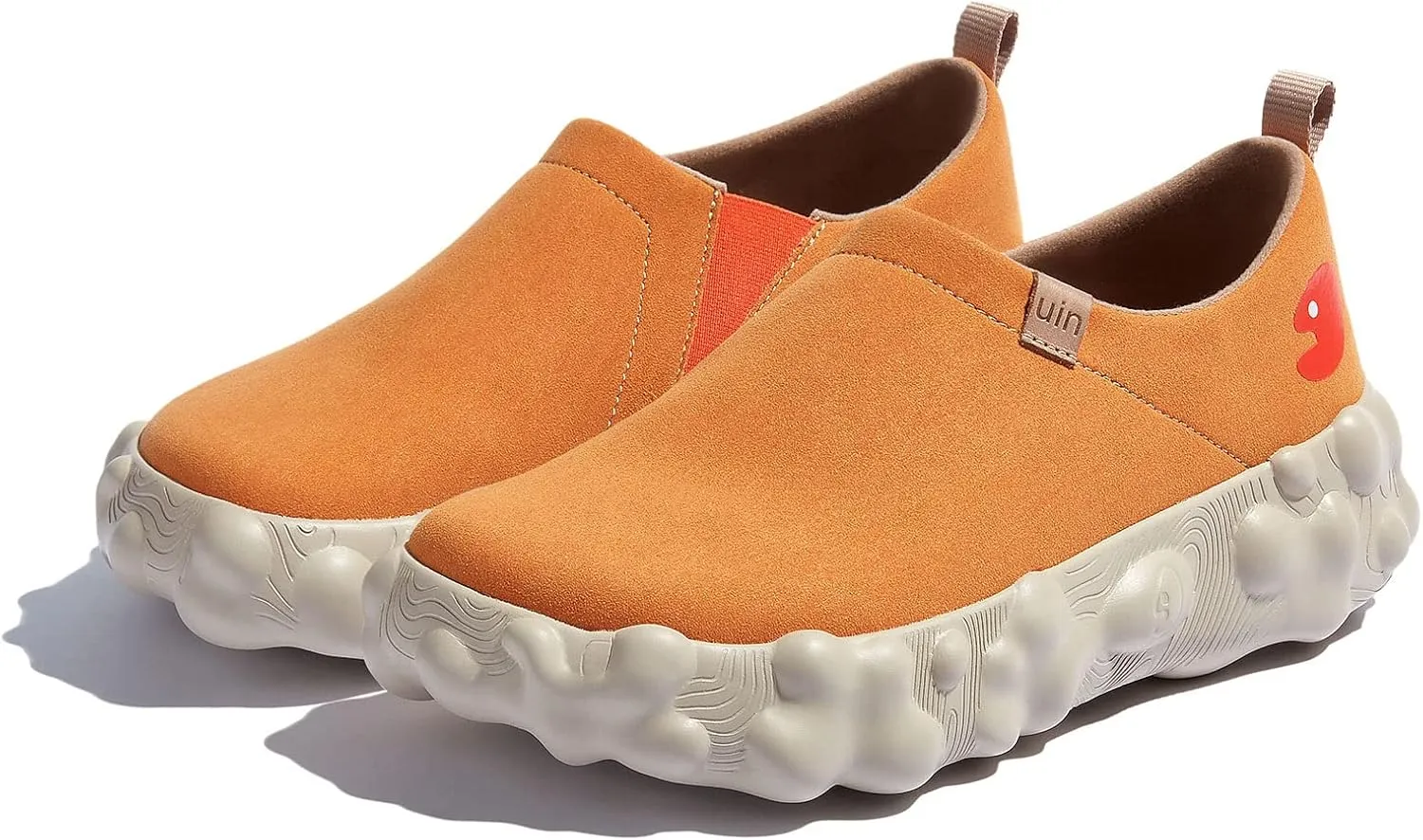 UIN Women's Fashion Sneakers Slip On Walking Art Travel Shoes Toledo Ⅵ Rainbow Crush 2