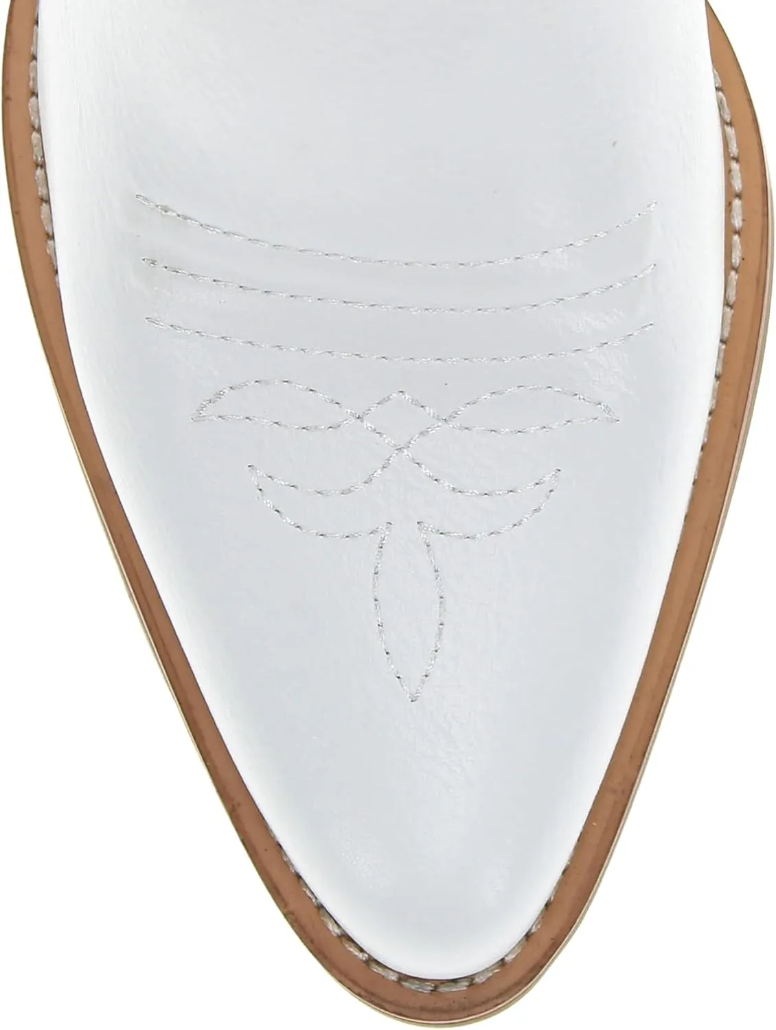 Vaccari Women's Kacey Premium PU Leather NCAA Athletics Fringe Cowboy Boots