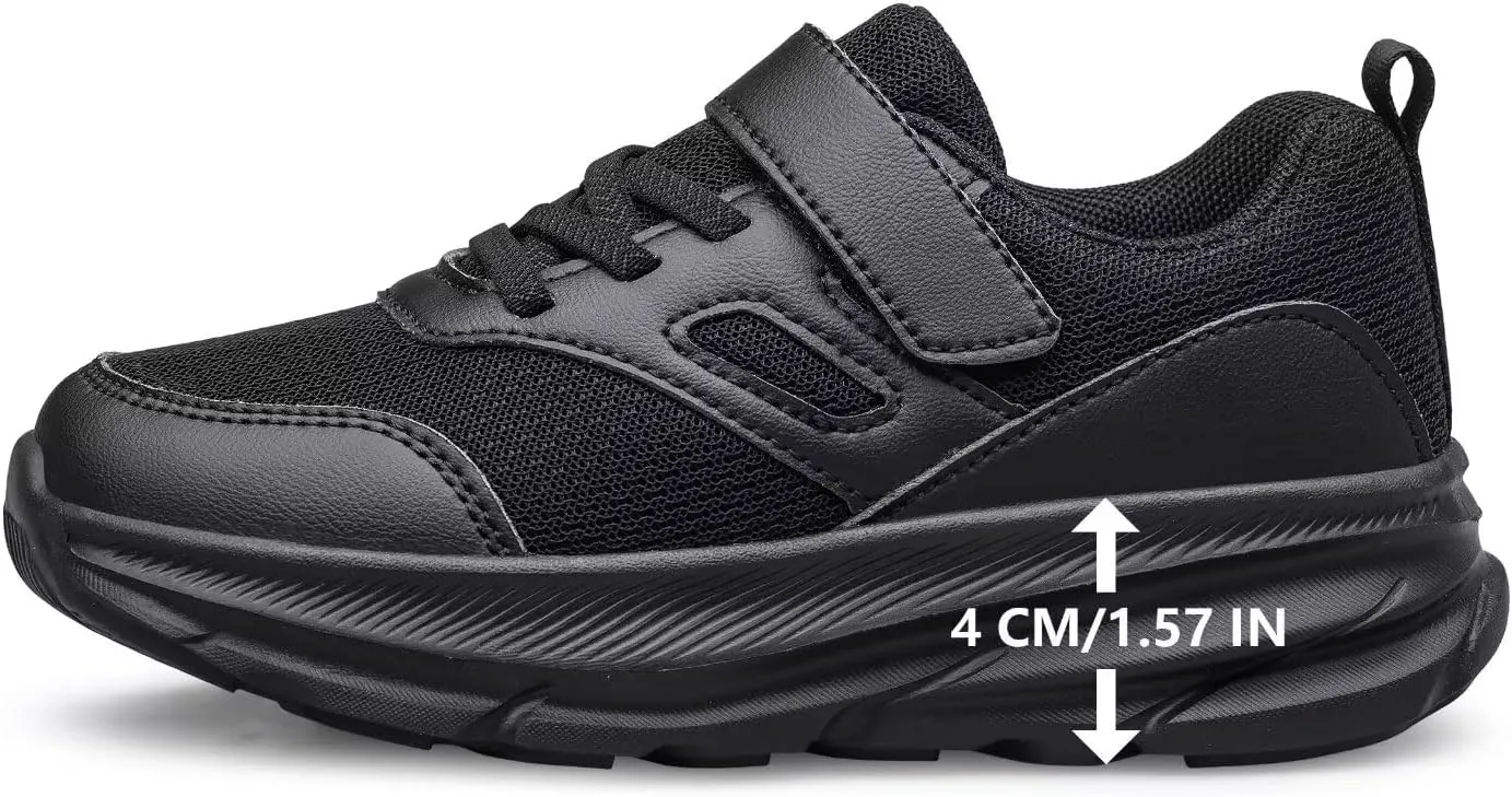 vibdiv Kid's Shoes Sneakers Tennis Laceless Boys Girls Casual School