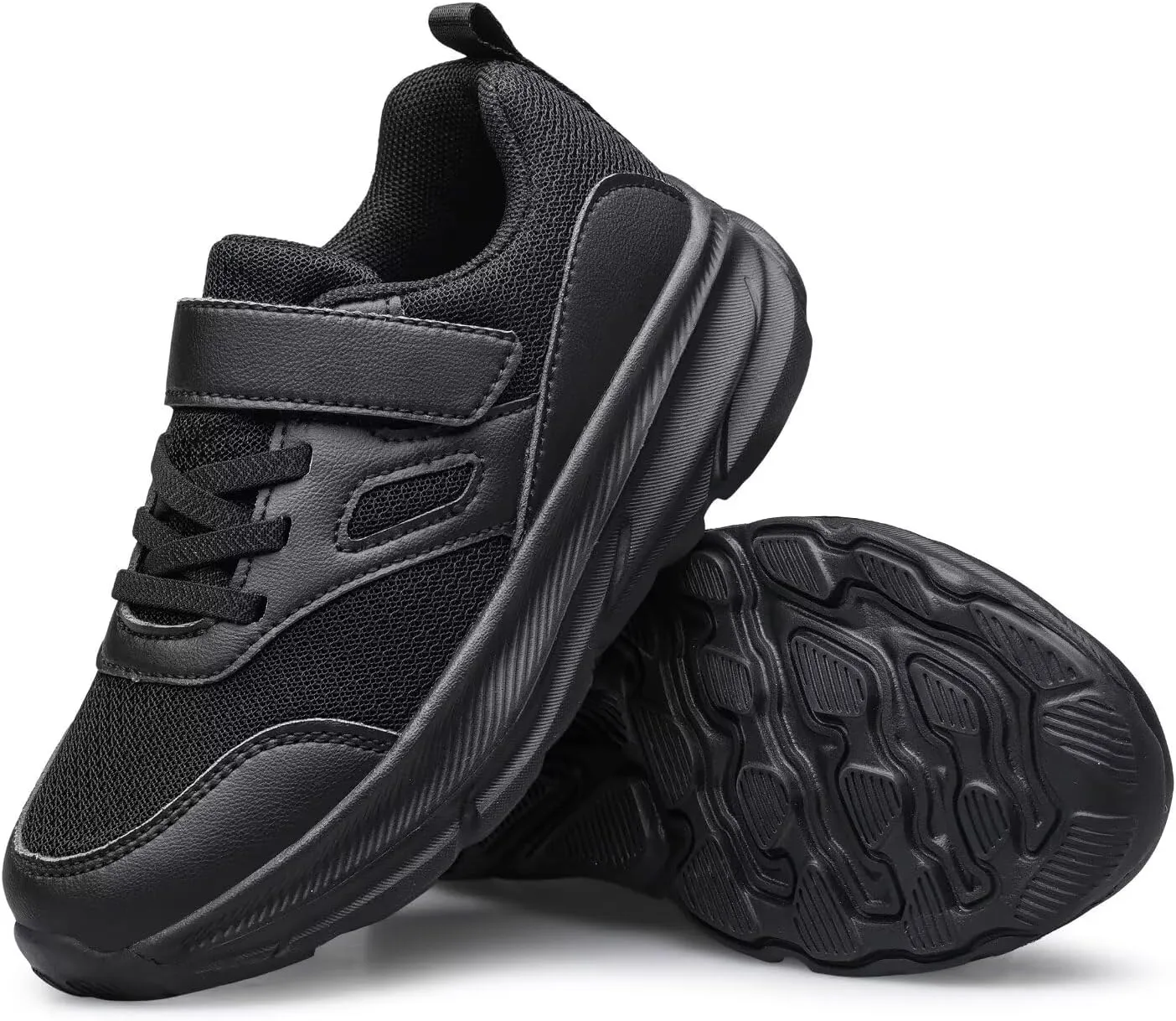 vibdiv Kid's Shoes Sneakers Tennis Laceless Boys Girls Casual School