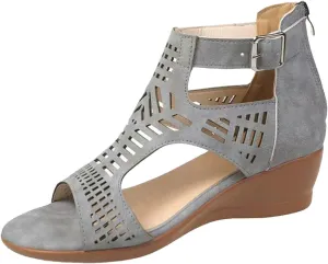 Wedge 2024 Heeled Sandals Cute Wedge Sandals Spring Open Toe Trendy Casual Comfort Summer Cover Heel Dressy Cutout