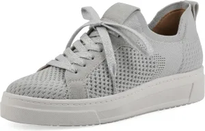 WHITE MOUNTAIN Women's Uncut Knit Lace-Up Sneaker