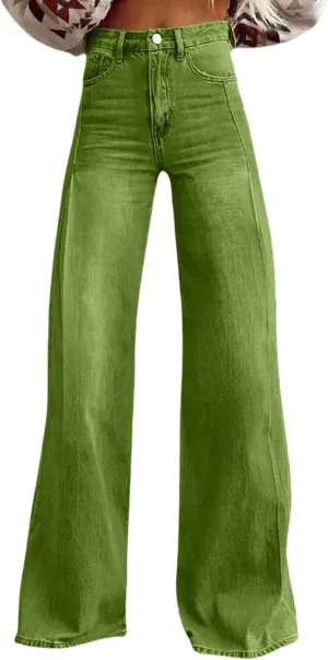 Womens Baggy Pant 2025 Summer Fashion Wide Leg Sweatpant Jeans Denim Vintage Pant 90s Y2K Streetwear Trouser