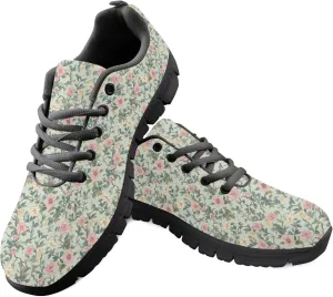 Womens Sports Trainer Running Shoes for Teens Causal Travel Sneaker Outdoor Walking Low Heel Lace up Breathable Flexible