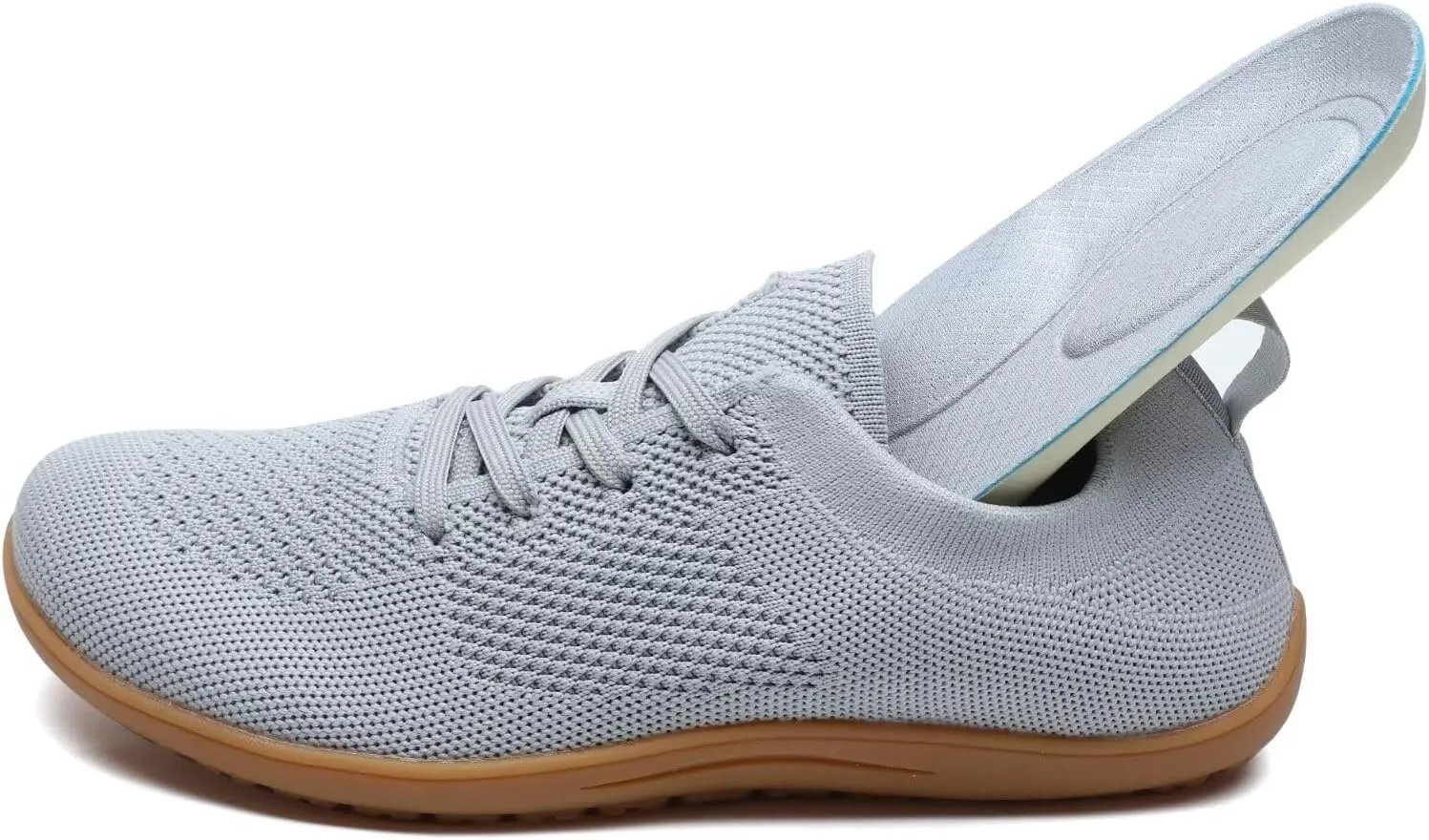 Women's Wide Toe Minimalist Barefoot Walking Shoes Breathable Casual Tennis Gym Athletic Sneakers