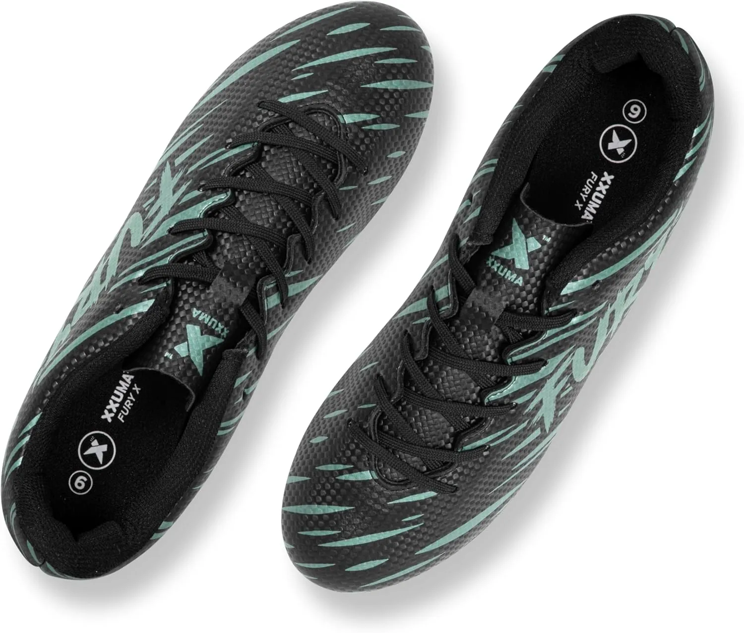 XXUMA Unisex Soccer Cleats Outdoor Lightweight High-Top Training Boots Ground Athletic Football Boots Soccer Shoes for Men/Women