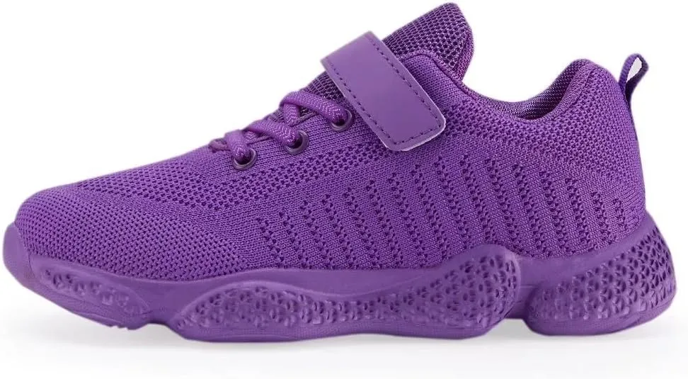 YAVY Unisex-Child Sneakers Tennis Shoes Fashion Running Shoes Lightweight Walking Shoes （Boys/Girls/Little Kid/Big Kid ）