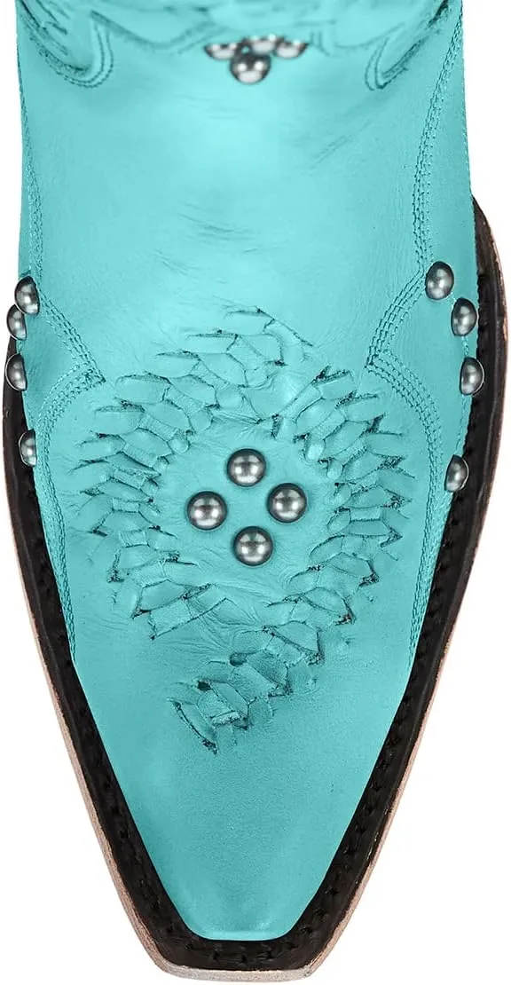 Yolkomo Cowboy Boots for Women Knee High Western Cowgirl Boots